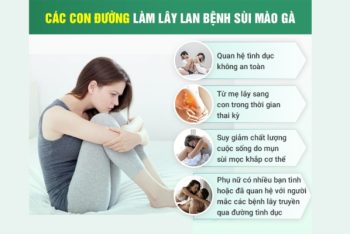 Sùi mào gà ở nữ dấu hiệu nhận biết và cách điều trị